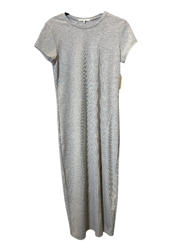 Limited Availability Dress Casual Maxi By Cmc In Grey, Size: L