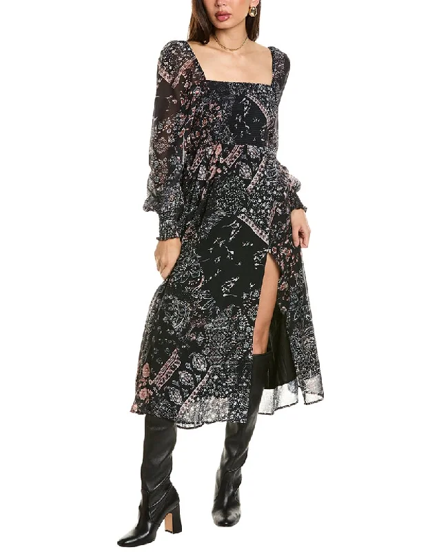 Crazy Savings JL LUXE Midi Dress