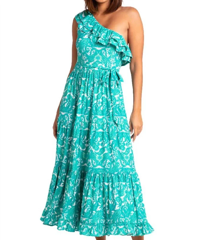 Shop and Save One Shoulder Maxi Dress In St Pete