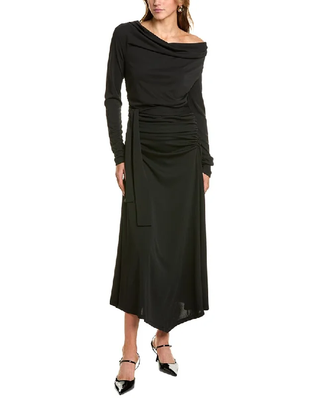Big Discounts Nicholas Elysia Scarf Cowl Neck Midi Dress