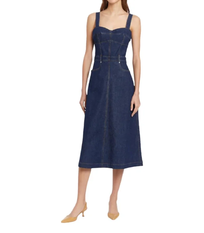 Time-Limited Offer Despina Dress In Heritage Wash