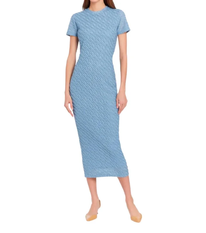 New Deals Rosaria Dress In Blue