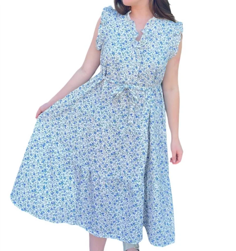 Daily Deals Belle Dress In Blue