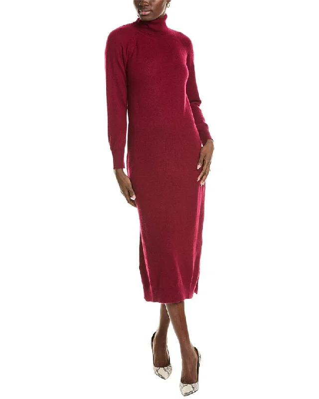 Quick Sale Brodie Cashmere Wool & Cashmere-Blend Luxe Roll Neck Dress