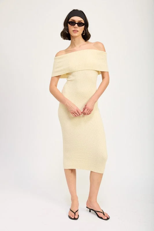 Value Deals STRAPLESS BODYCON MIDI DRESS