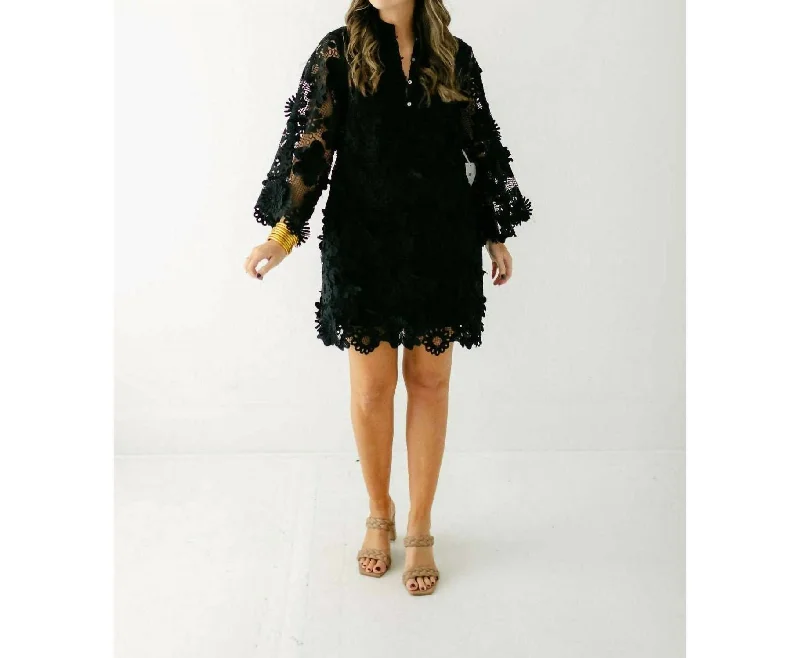 Reduced Prices Seraphina Mini Dress In Black