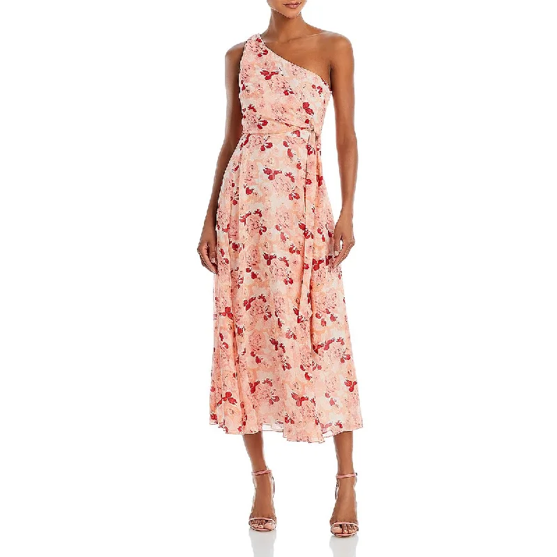 Year-End Clearance Benji Womens Side Tie Long Evening Dress