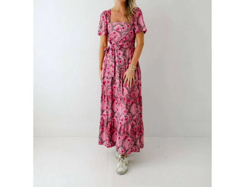 Stock Clearance Lane Maxi Dress In Rose Grove