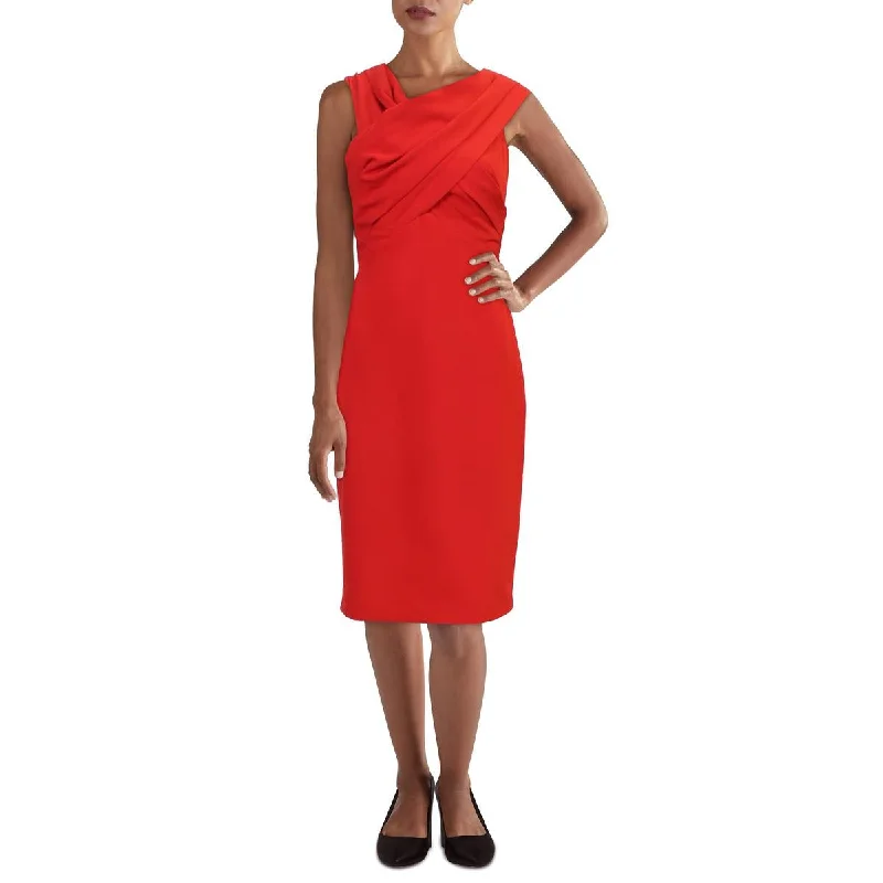Huge Savings Womens Crepe Short Cocktail and Party Dress