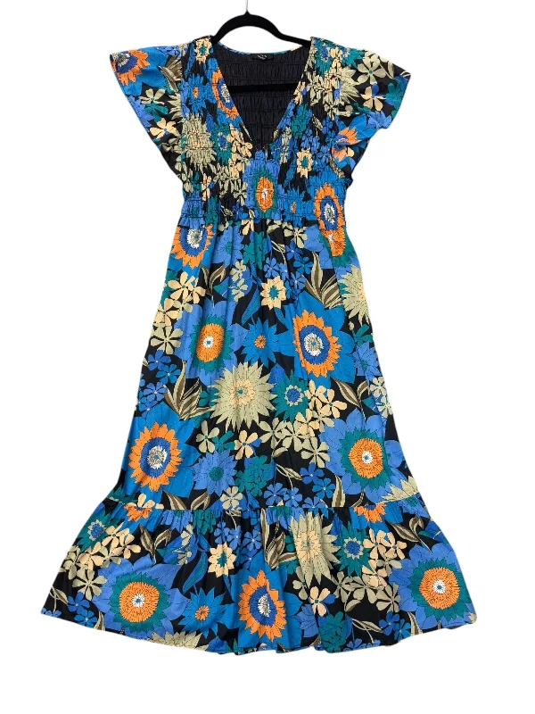 Value Deals Dress Party Long By Rails In Floral Print, Size: M