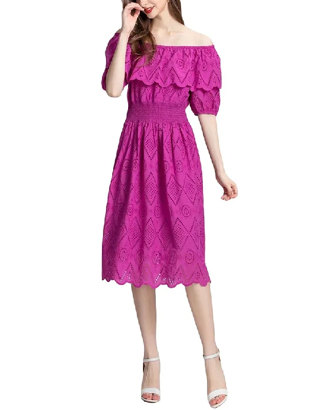 Today’s Deal BURRYCO Off The Shoulder Midi Dress