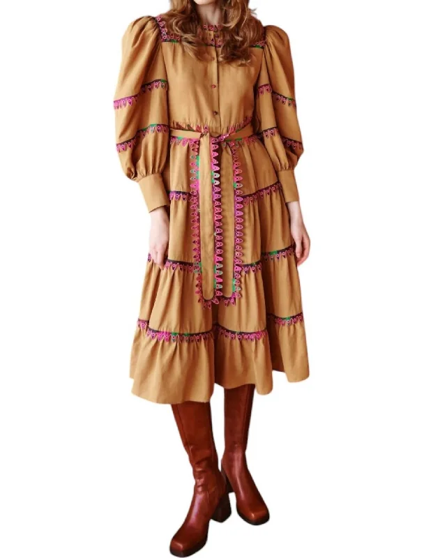 Price Meltdown Hasu Dress In Sand