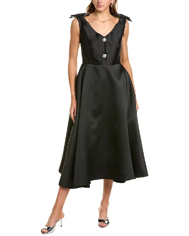 Midnight Madness Beulah Midi Dress