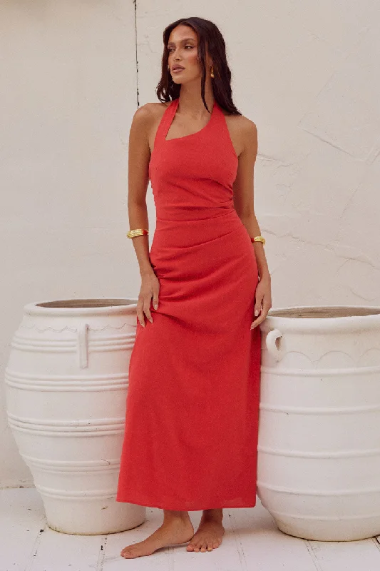 Bonus Savings SAPHIRA LONG MIDI DRESS - JAFFA
