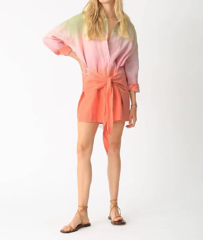 Special Buy Aubrey Dress In Ombre Citrus