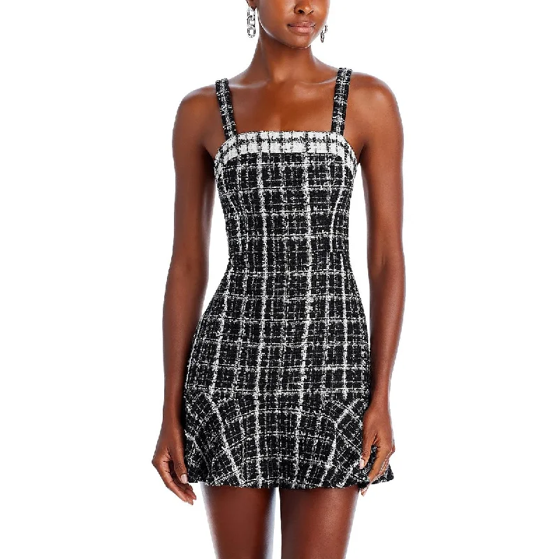 Exclusive Access Kaidra Womens Tweed Short Mini Dress