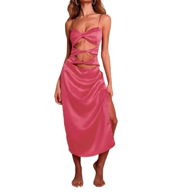 Markdown Madness Biarritz Dress In Pink