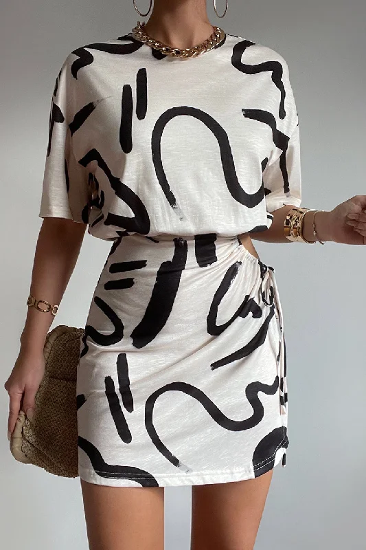Sneak Peek Sale SIMONA MINI DRESS - YORK SAND