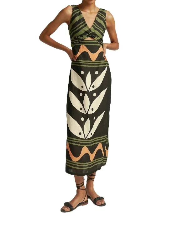 Weekend Deal Simone Dress In Lotus