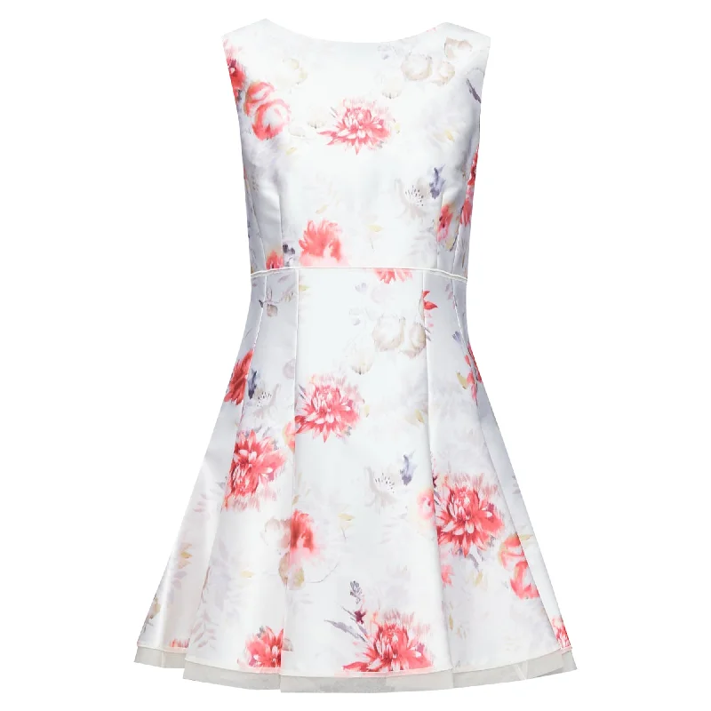 Discount Mania Giambattista Valli Floral Fit Flare Dress