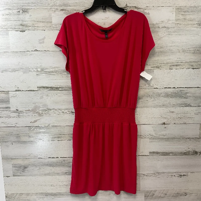 Incredible Offers Dress Casual Short By White House Black Market In Red, Size: S