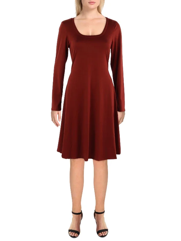 Time-Limited Offer Womens Wideneck Midi T-Shirt Dress
