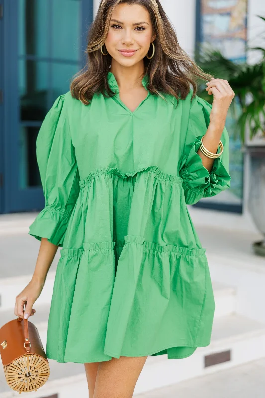 Must-Have Deals Based On Love Green Babydoll Dress