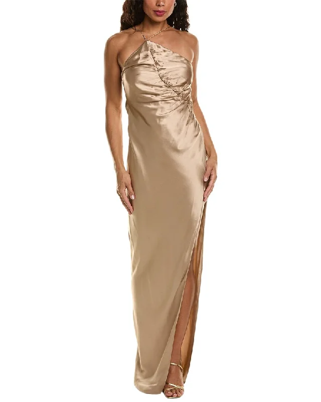 Can't Be Beat THE SEI The Leaf Silk Gown