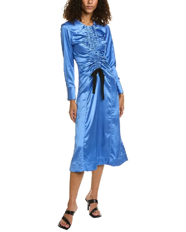 Weekend Special GANNI Satin Midi Dress