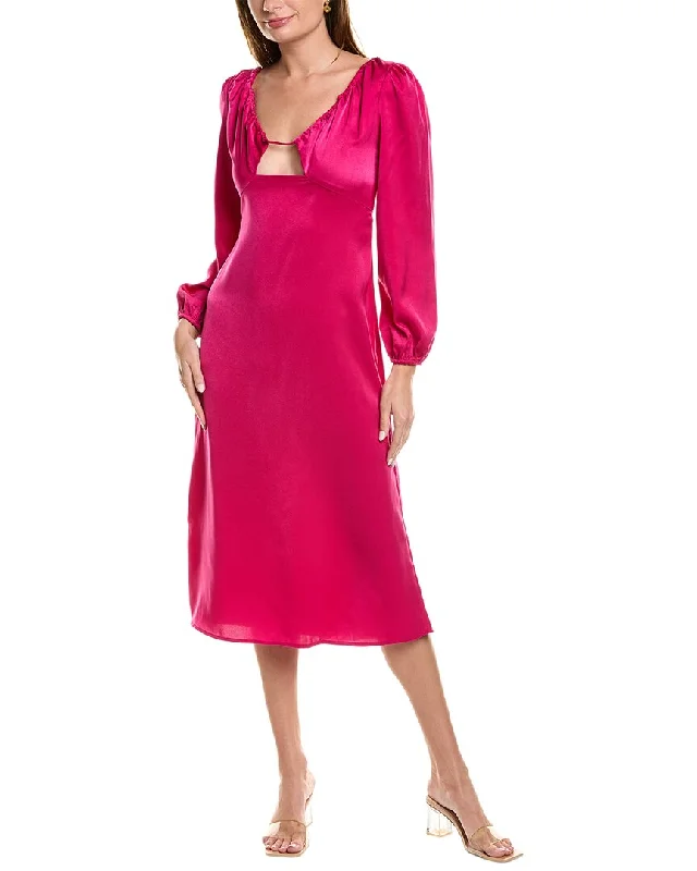 Price Rollback SERENETTE Tie-Back Midi Dress