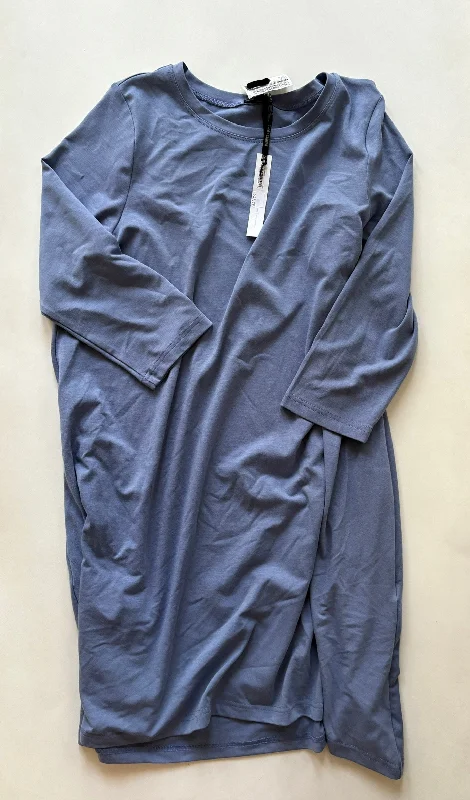 Limited Stock Dress Casual Midi By Coco And Carmen In Blue, Size: S