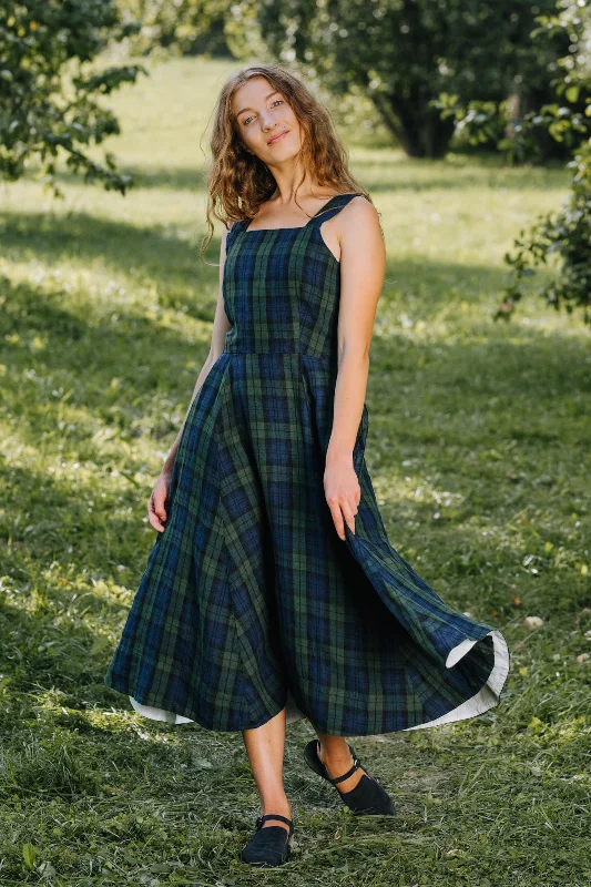 Buy More, Save More Pinafore Dress, Sleeveless, Patterned