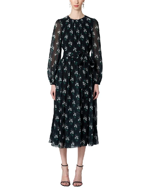 Savings Bonanza Carolina Herrera Gathered Midi Dress
