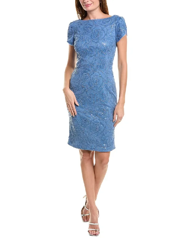 New Arrival JS Collections Brie Tulip Sleeve Sheath Dress