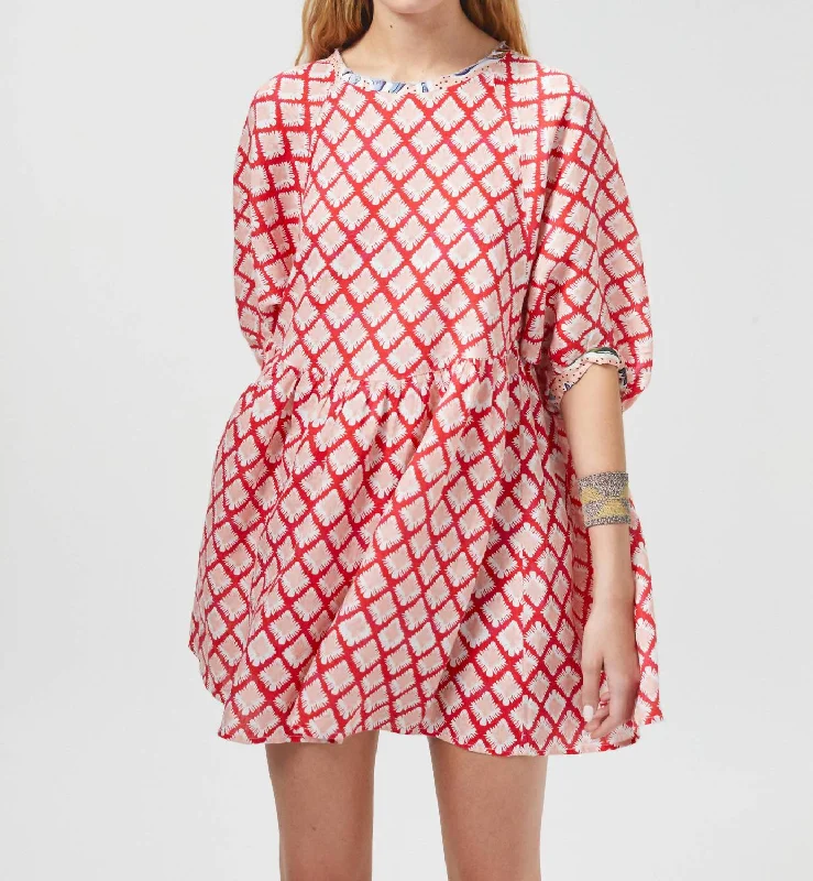 Deal Frenzy Alcala Linen Dress In Tangier