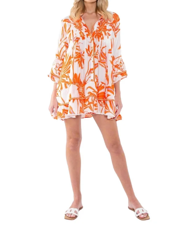 Today’s Special Ari Short Dress In Orange