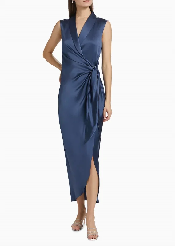 Best Deals Clara Dress In Steel