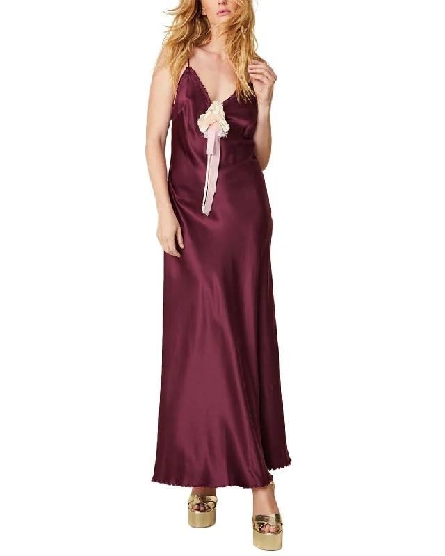 Sale Event LoveShackFancy Elizabella Silk Maxi Dress