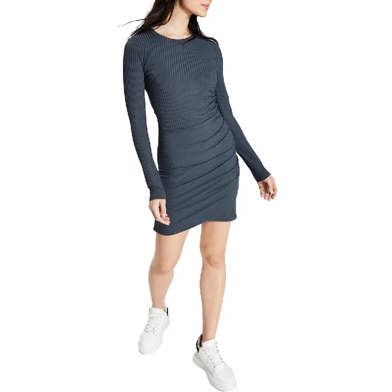 YEAR-End Clearance Womens Knit Ribbed Sheath Dress