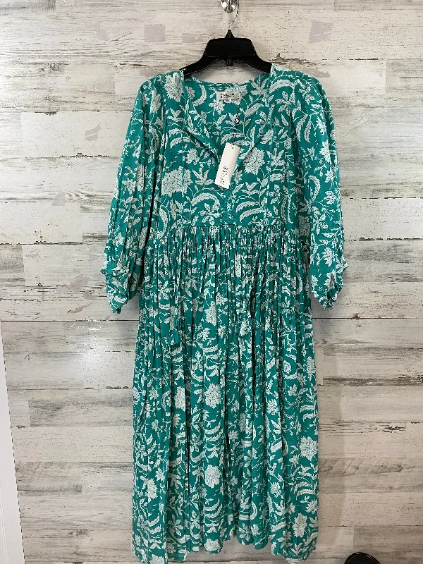 Today Only Dress Casual Midi By Molly Bracken In Green, Size: L