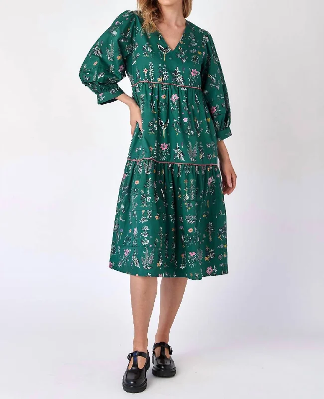 Bargain Blast Wylie Midi Dress In Botany