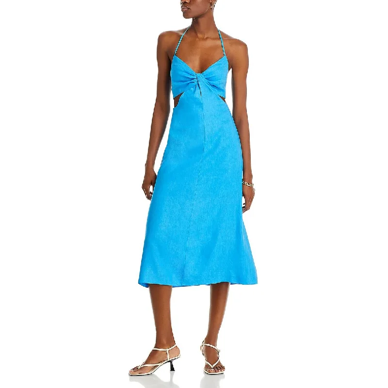 Limited Time Offer Womens O-Ring Long Maxi Dress