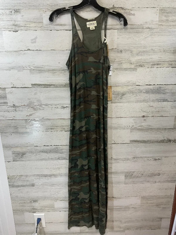 Bonus Savings Dress Casual Maxi By Denim & Supply By Ralph Lauren In Camouflage Print, Size: S