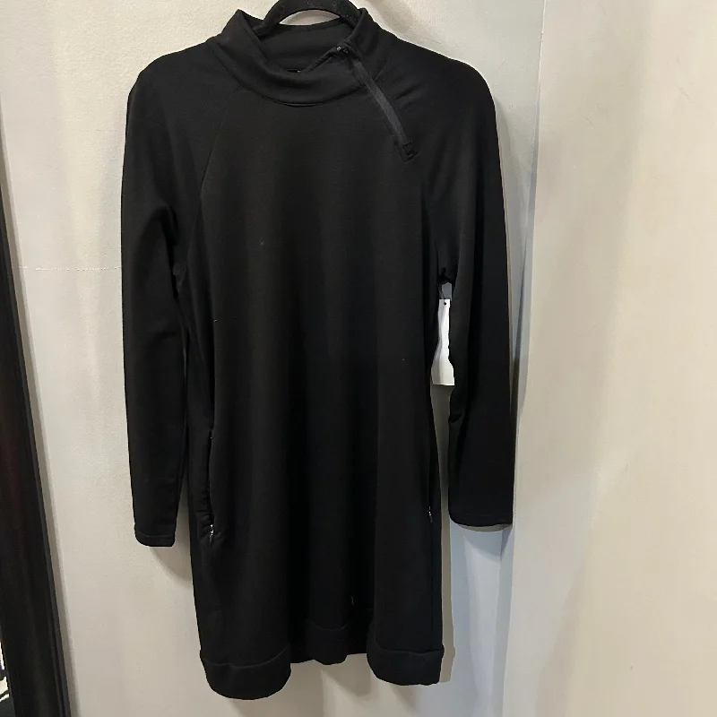 Stock Clearance Athletic Dress By Kyodan In Black, Size: M