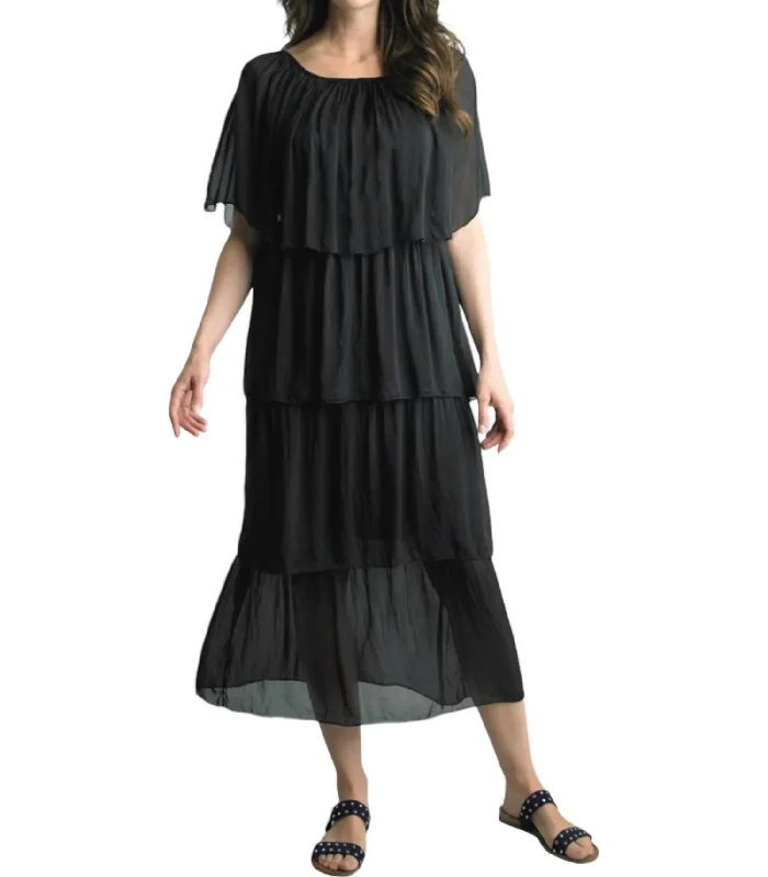 Flash Sale All Night Long Dress In Black