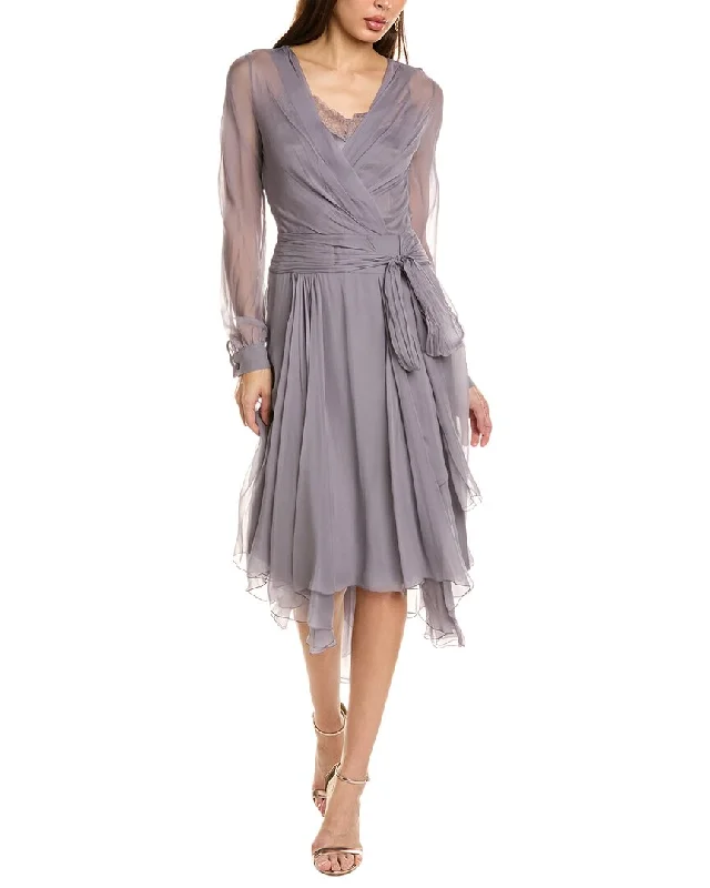 Best Seller Alberta Ferretti Silk Midi Dress