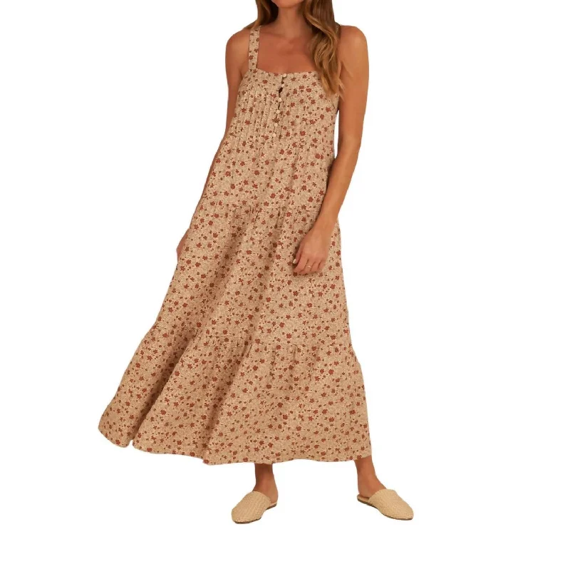 Final Clearance Colbie Maxi Dress In Fleur