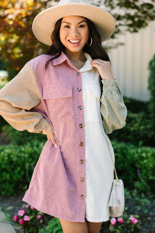 Limited Time Tell Me Everything Colorblock Dress