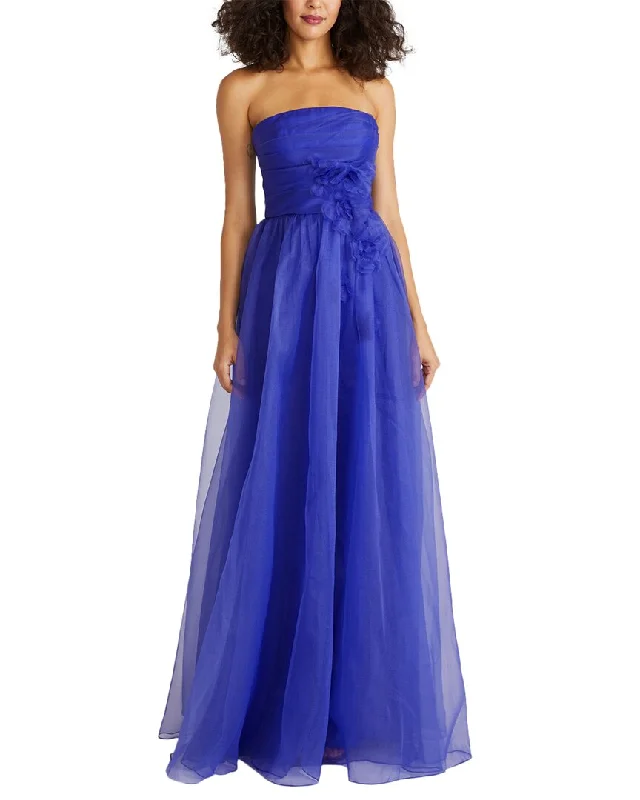 Final Markdown Theia Claudette Strapless Gown