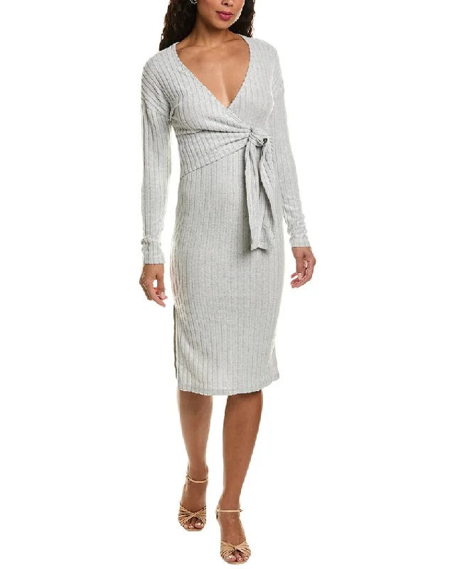 Unbeatable Prices HL Affair Hacci Wrap Sweaterdress